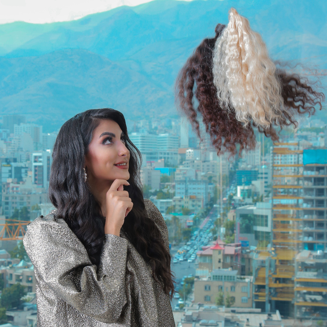 اکستنشن موی طبیعی در تهران
